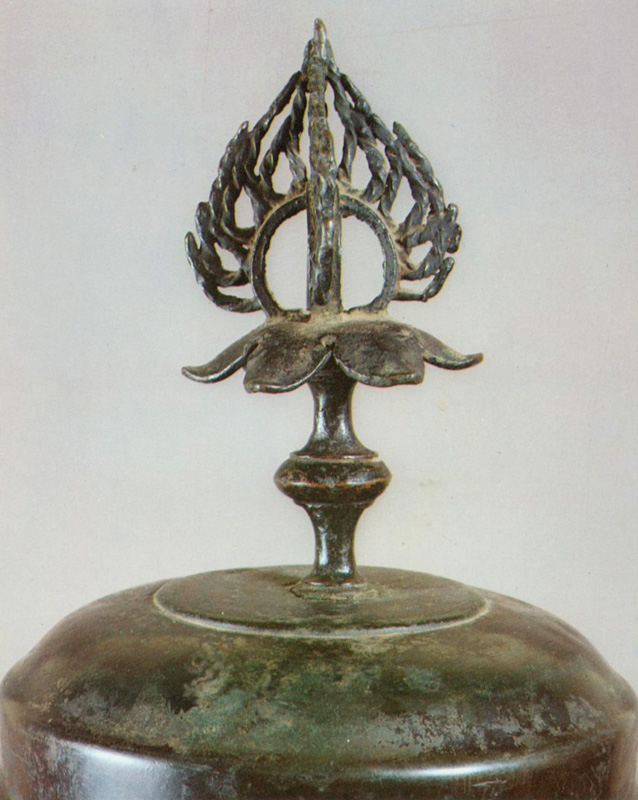 청도 운문사 동호(淸道 雲門寺 銅壺)의 뚜껑