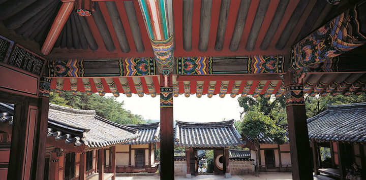 도산서원 전교당 내부1