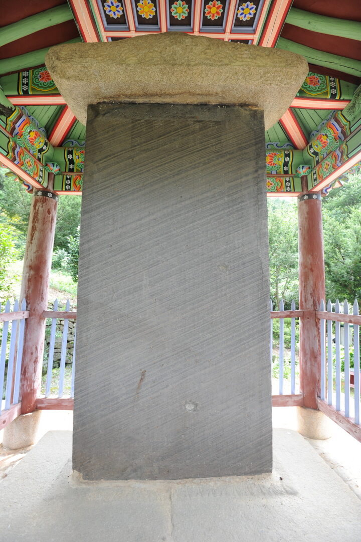 칠곡 선봉사 대각국사비 (촬영:문화재청)