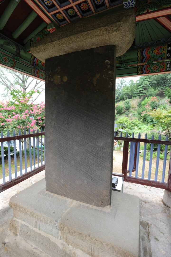 칠곡 선봉사 대각국사비 (촬영:문화재청)