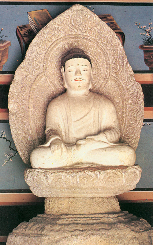 운문사석조여래좌상