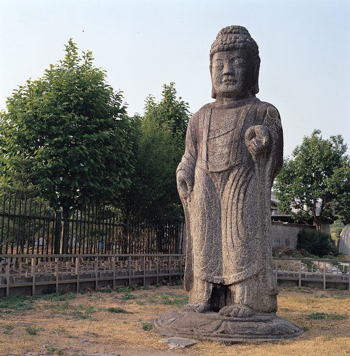 예천 동본동석조여래입상