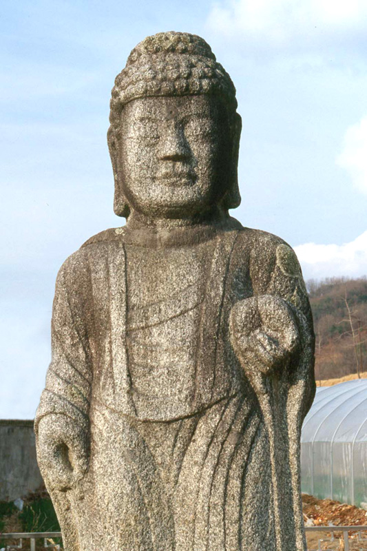 예천동본동석조여래입상