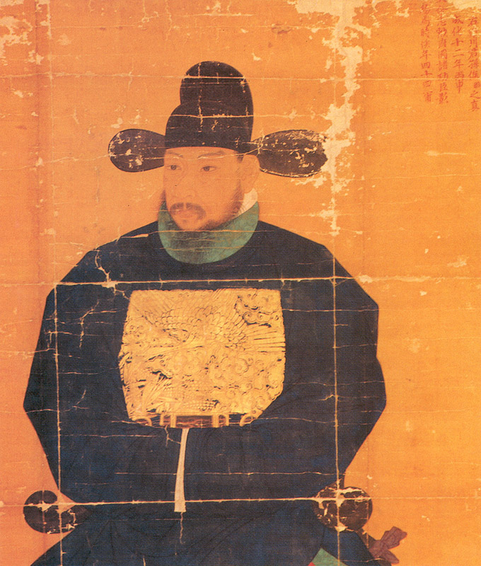 상반신 모습