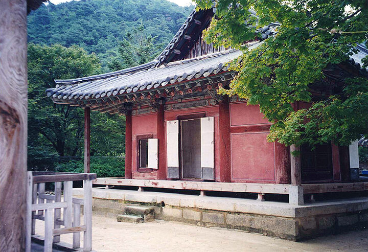 영주 소수서원 강학당 우측면