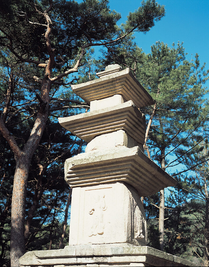 서 삼층석탑 탑신부