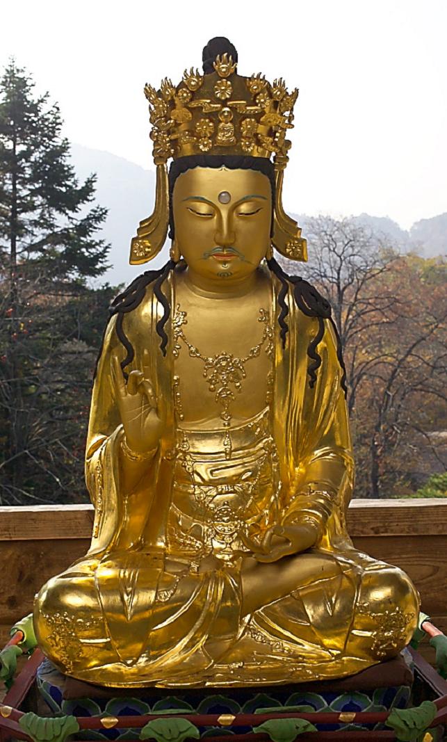 안동 봉정사 목조관음보살좌상