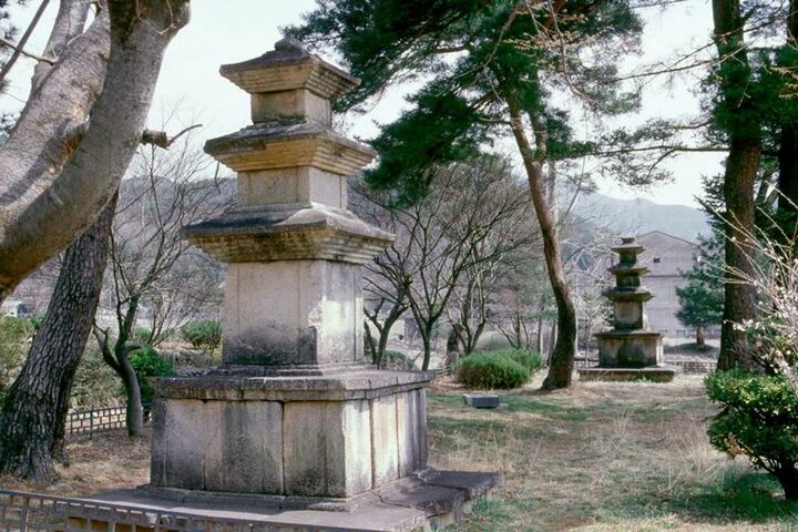 합천 월광사지 동·서 삼층석탑