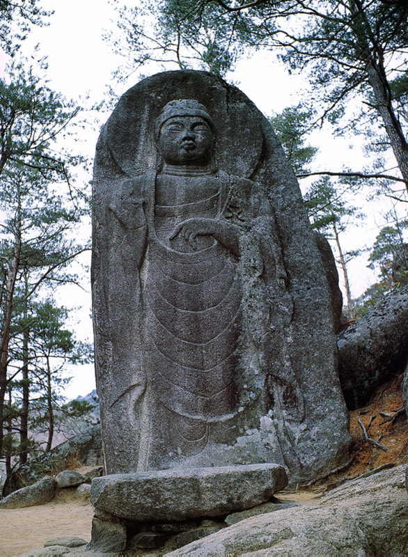 합천 치인리 마애여래입상