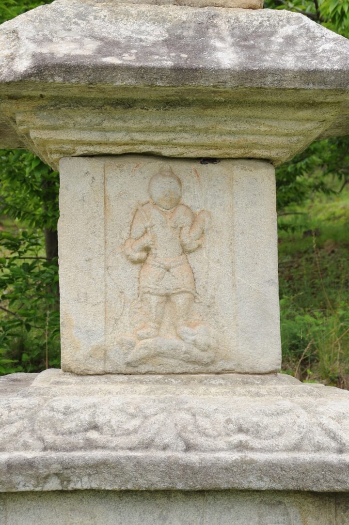 함양 승안사지 삼층석탑 (촬영:문화재청)