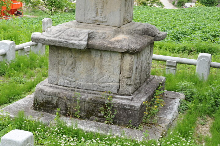 함양 승안사지 삼층석탑 (촬영:문화재청)