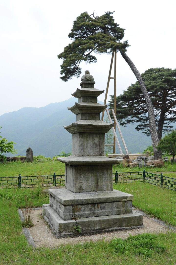 함양 벽송사 삼층석탑 (촬영:문화재청)
