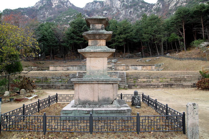 합천 영암사지 삼층석탑