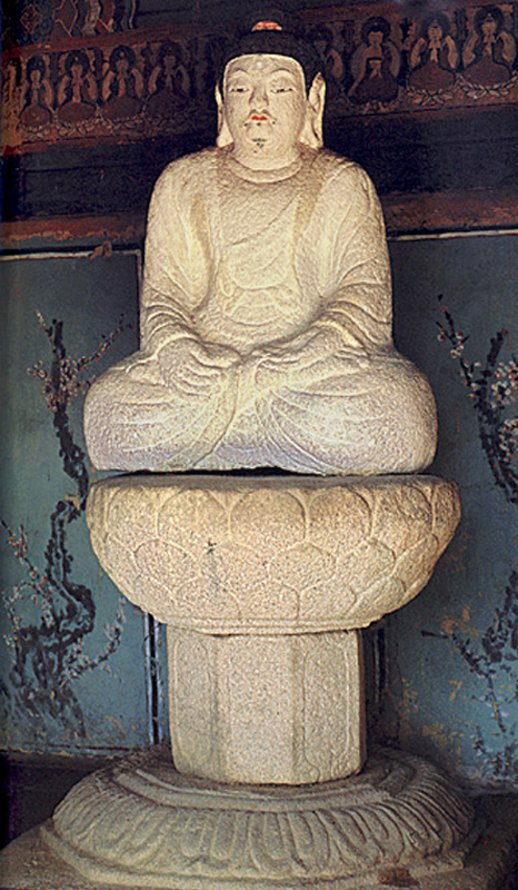 창녕 관룡사 석조여래좌상