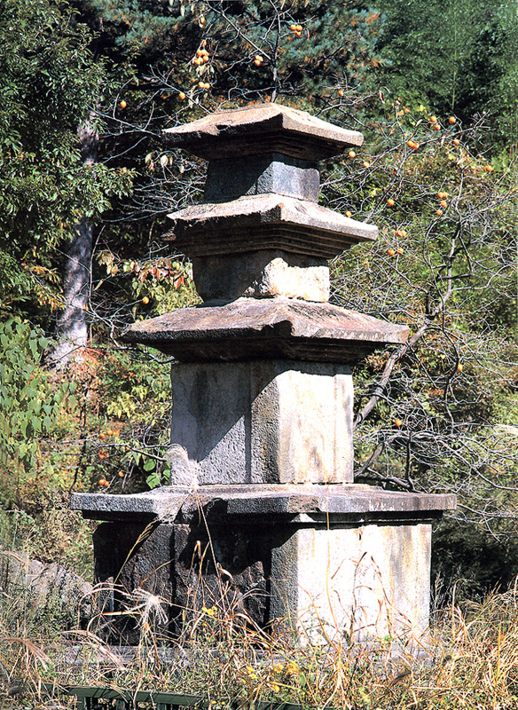 산청 대포리 삼층석탑
