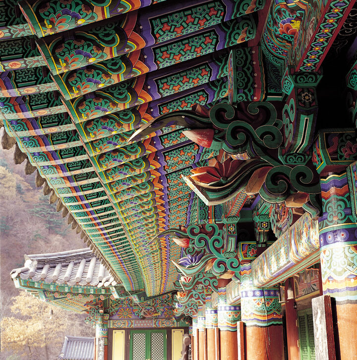 해인사 홍제암 처마 및 공포