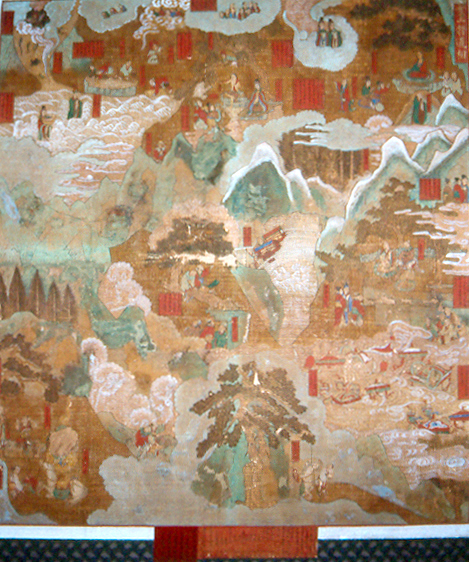 설산수도상