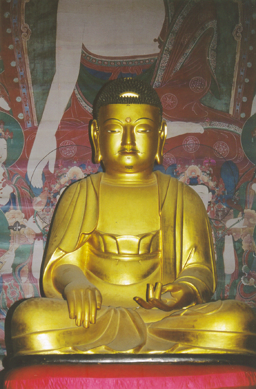 삼세불좌상(석가모니불)