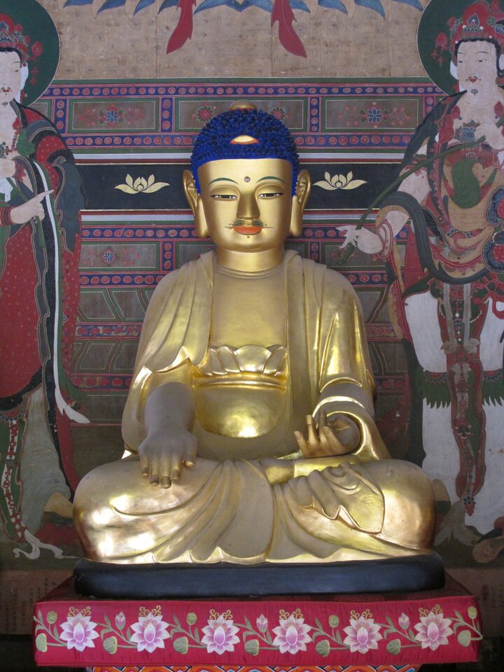 석조석가여래좌상(본존)