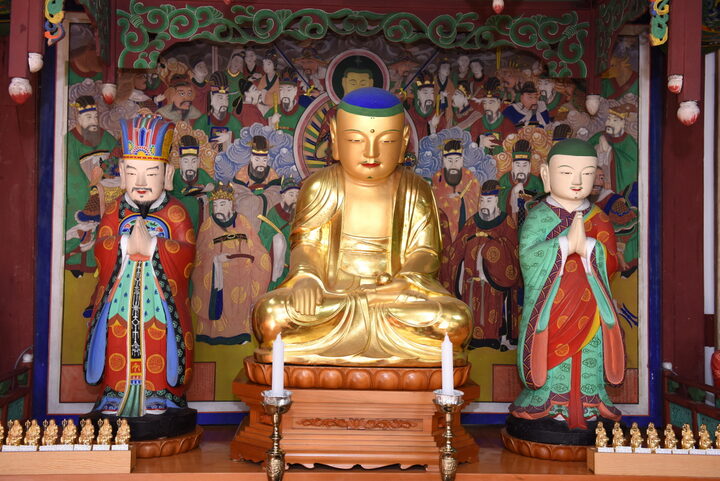 지장보살상 무독귀왕 도명존자