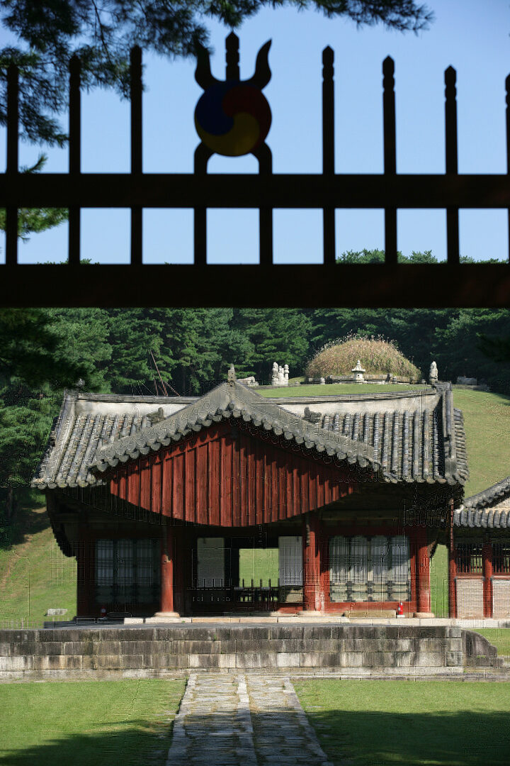 구리 동구릉 건원릉 정자각