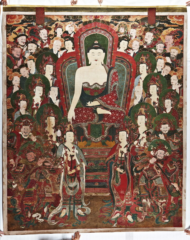 보물 청도 용천사 영산회상도