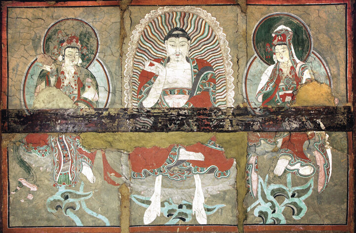 보물 양산 신흥사 대광전 벽화(2012년 국보,보물 지정보고서)