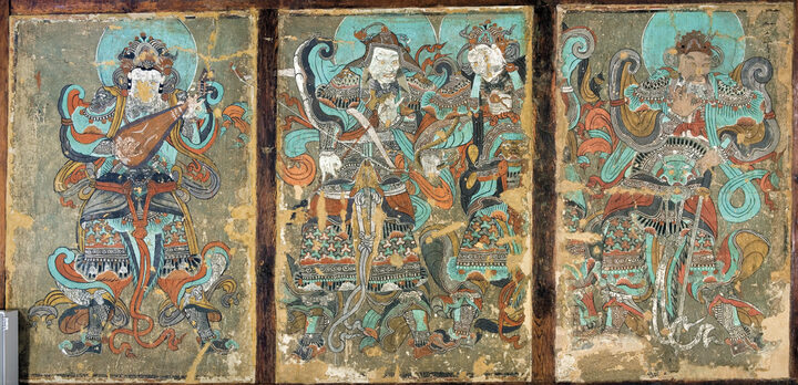 보물 양산 신흥사 대광전 벽화(2012년 국보,보물 지정보고서)