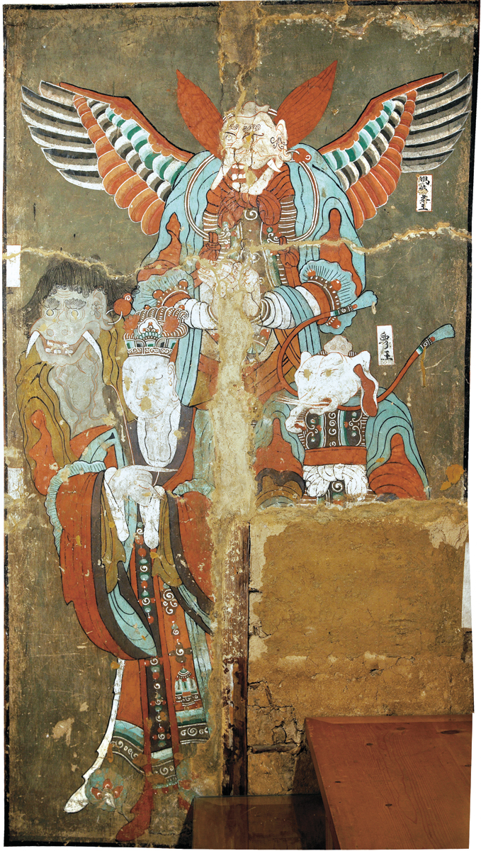 보물 양산 신흥사 대광전 벽화(2012년 국보,보물 지정보고서)