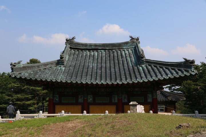 평창 오대산 중대 적멸보궁 배면