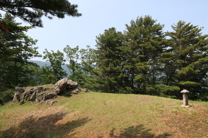 평창 오대산 중대 적멸보궁 불탑 전경