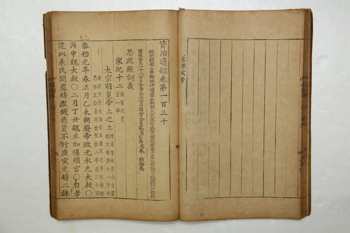 보물 자치통감 권129~132