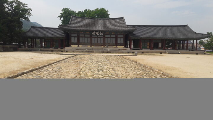 나금 금성관 전경
