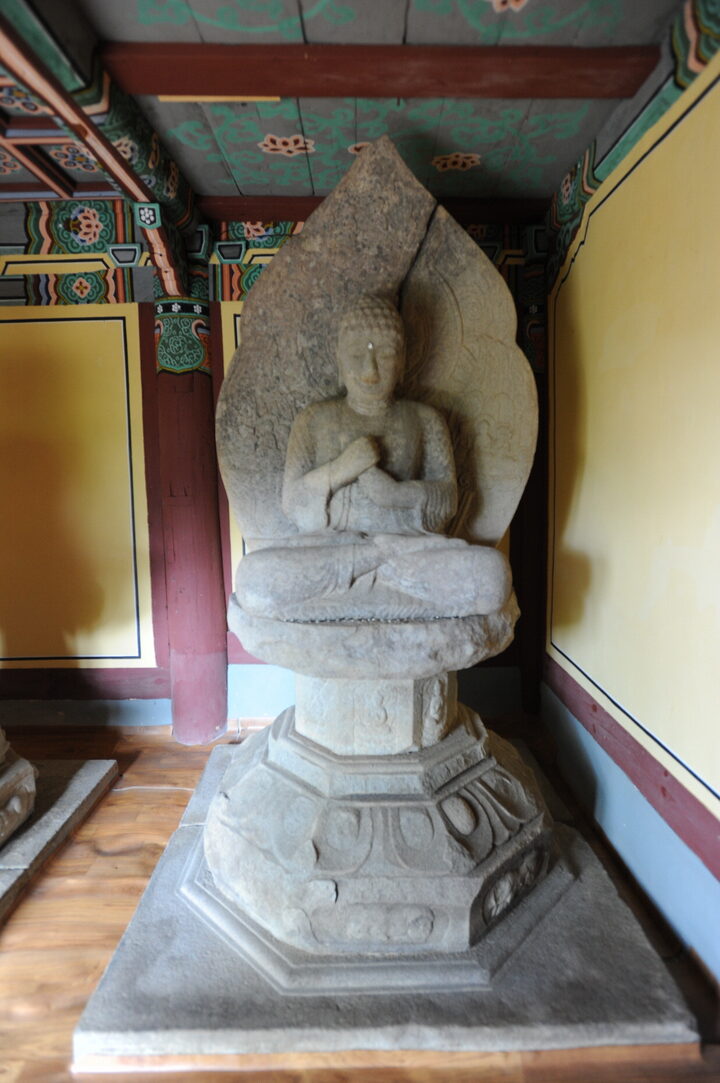 영주 북지리 석조여래좌상(동불상)
