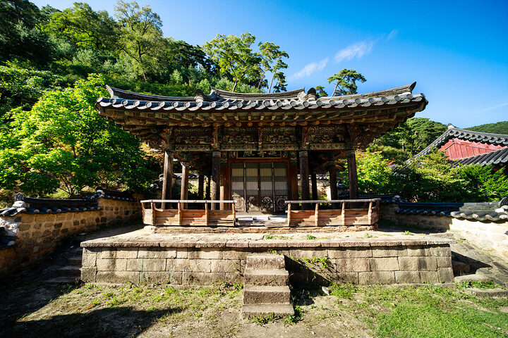의성 고운사 연수전 정면