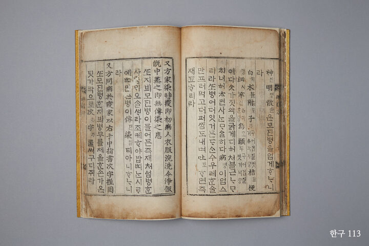 간이벽온방(언해)