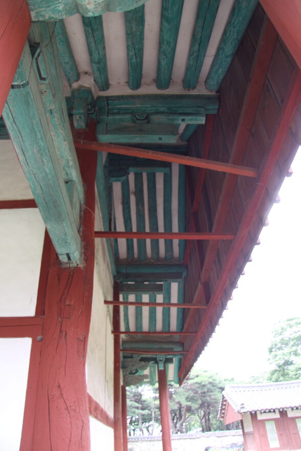 경주향교 명륜당 전면 가구 2