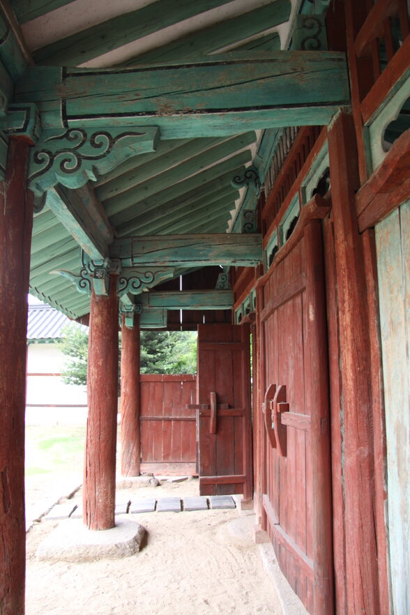 경주향교 신삼문 배면 가구