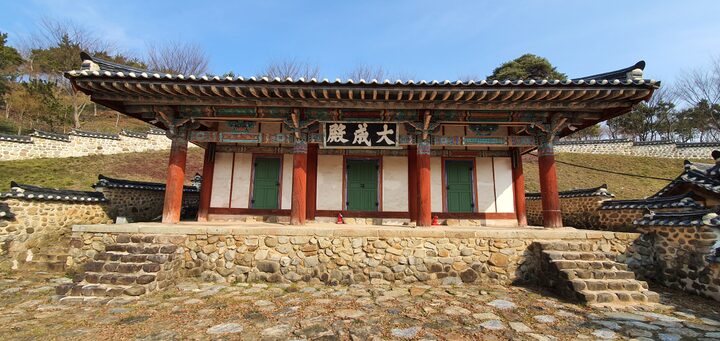 담양 창평향교 대성전 전면