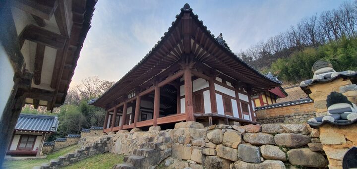 구미 금오서원 정학당 전경