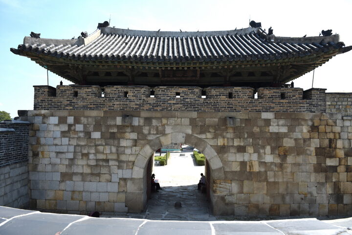 수원 화서문_내측 (촬영년도 : 2015년)