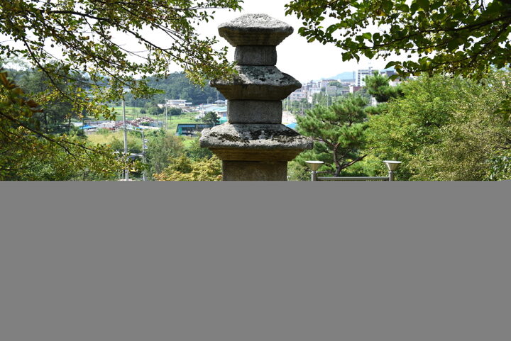 여주 하리 삼층석탑_배면 (촬영년도 : 2015년)