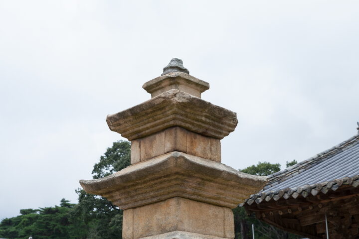 양산 통도사 삼층석탑_탑신부 (촬영년도 : 2015년)
