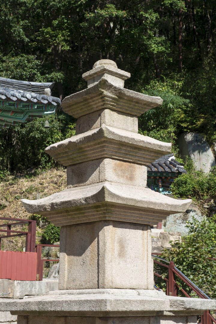 경산 불굴사 삼층석탑_상단부 (촬영년도 : 2015년)