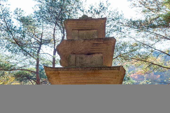 경주 무장사지 삼층석탑_상륜부 (촬영년도 : 2015년)
