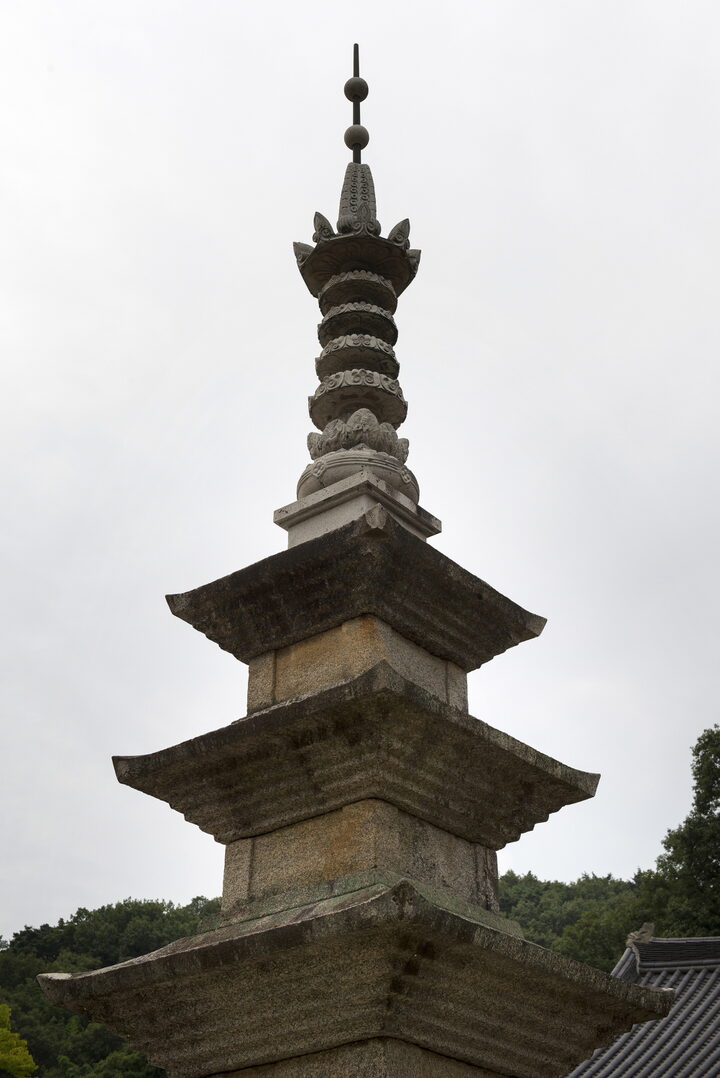 문경 도천사지 동·서 삼층석탑_동탑 상륜부 (촬영년도 : 2015년)