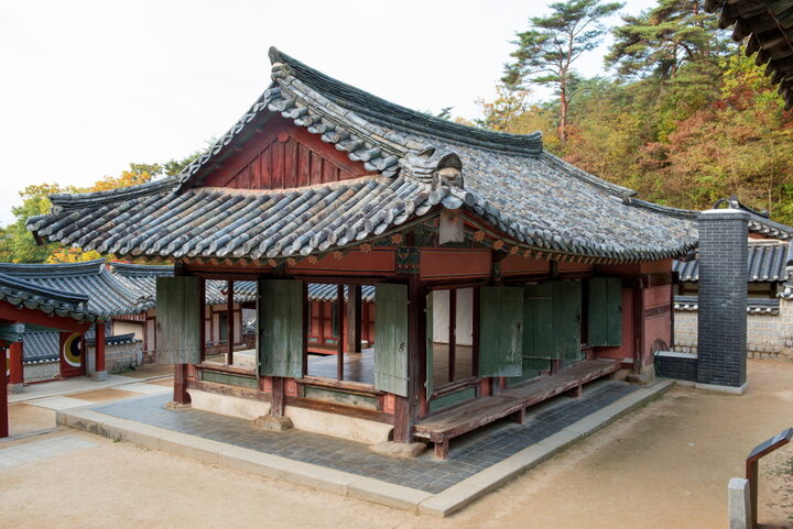 안동 도산서원 전교당_뒷 측면 (촬영년도 : 2015년)