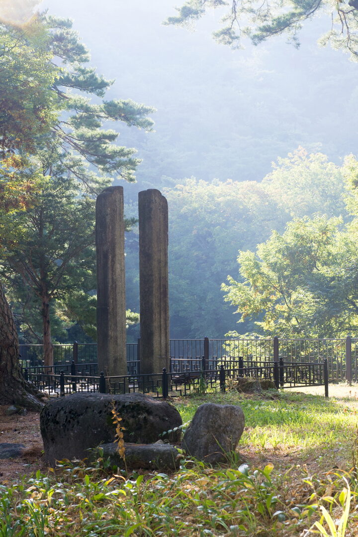 영주 숙수사지 당간지주_3 (촬영년도 : 2015년)
