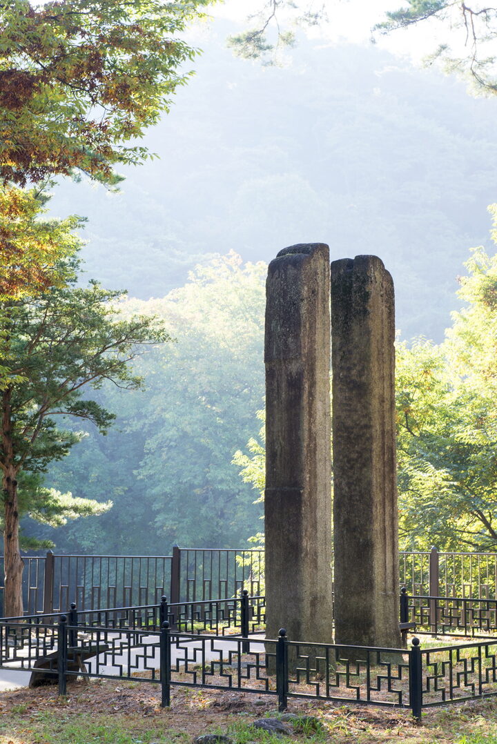 영주 숙수사지 당간지주_4 (촬영년도 : 2015년)