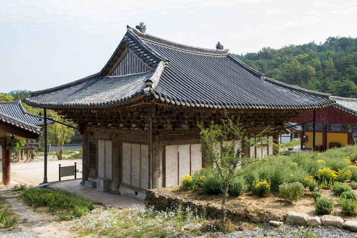 의성 대곡사 대웅전_뒷면 (촬영년도 : 2015년)